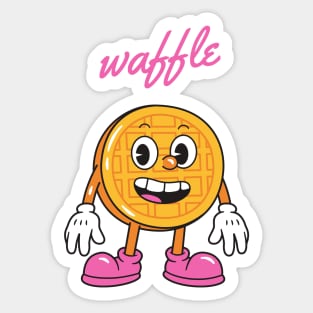 Waffle Sticker